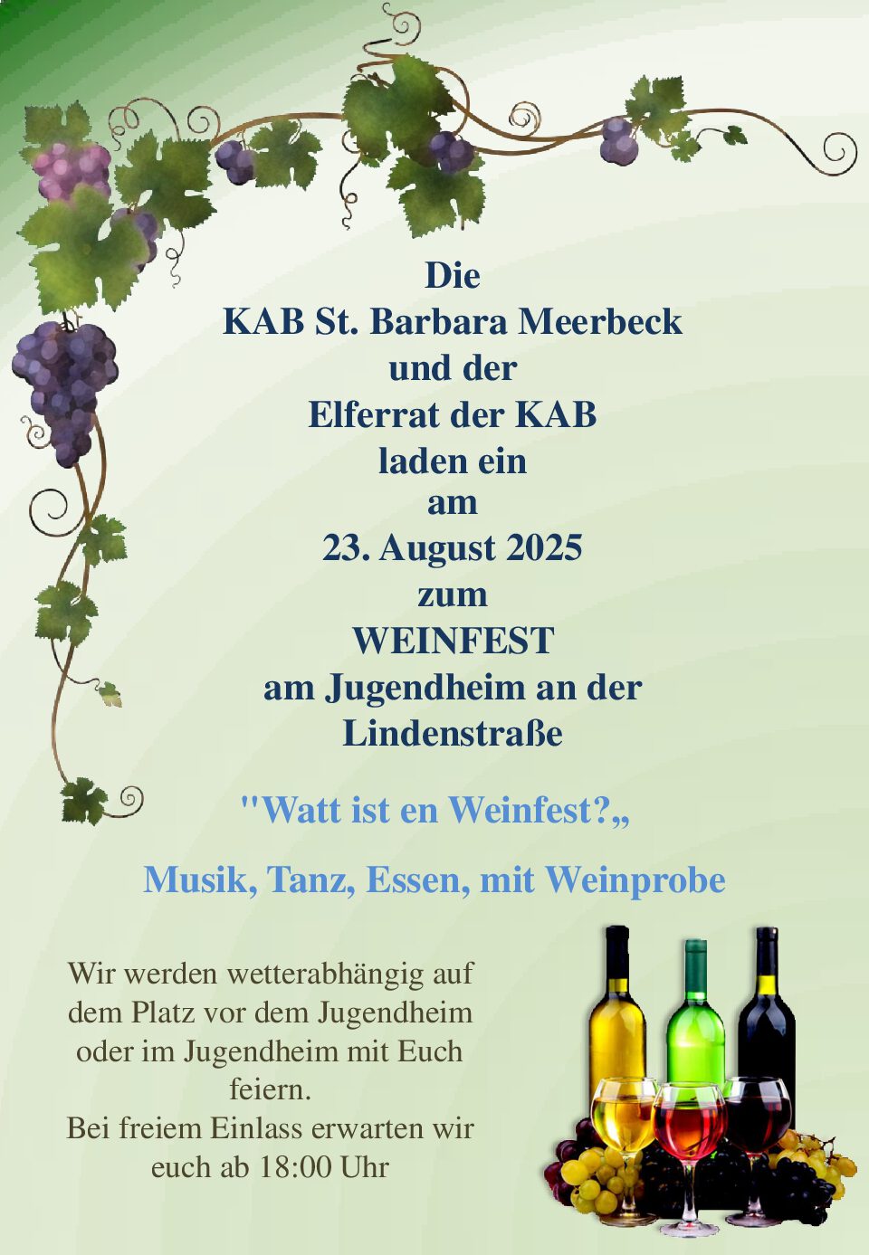 Weinfest 2025